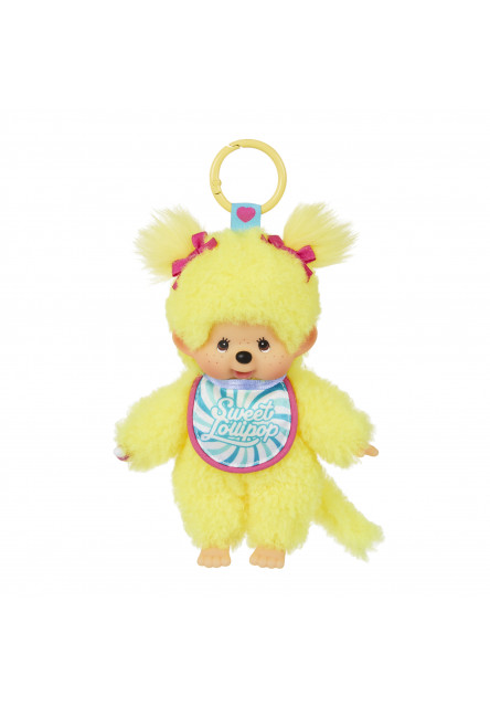 Monchhichi Mončiči Lolipop s plastovým háčikom 14cm assort