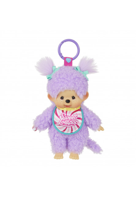 Monchhichi Mončiči Lolipop s plastovým háčikom 14cm assort