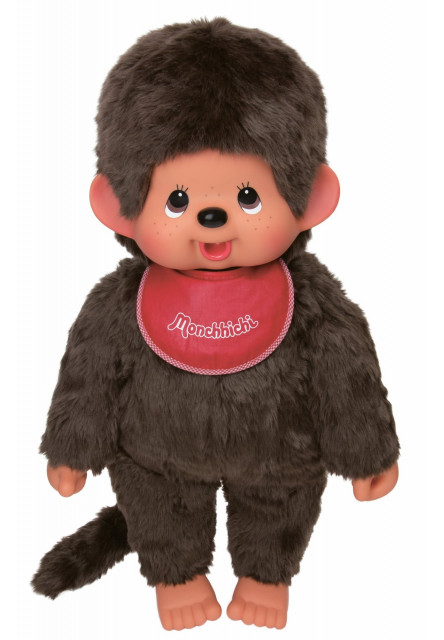 Monchhichi Mončiči chlapec s podbradníkom XL 80cm
