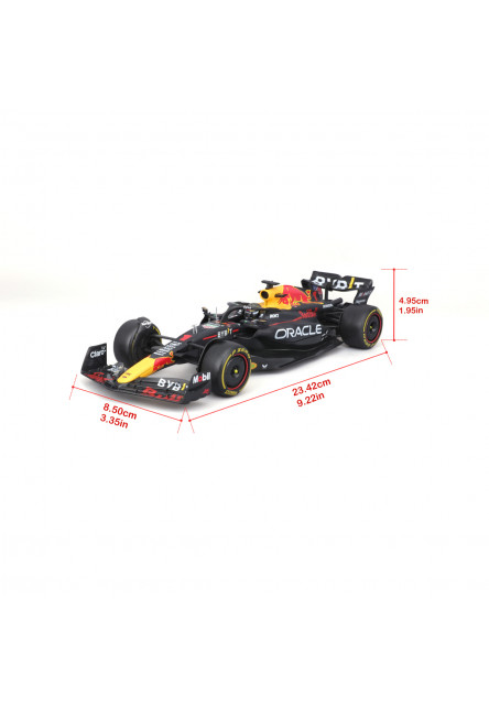 Bburago - RACING MODEL KIT, Formule Oracle Red Bull RB19 (2023), #1 Max Verstappen, 1:24
