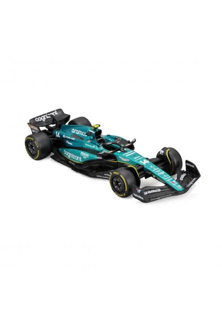 Bburago - RACE Formula F1, Team Aston Martin AMR23 (2023), #14 Fernando Alonso, 1:43
