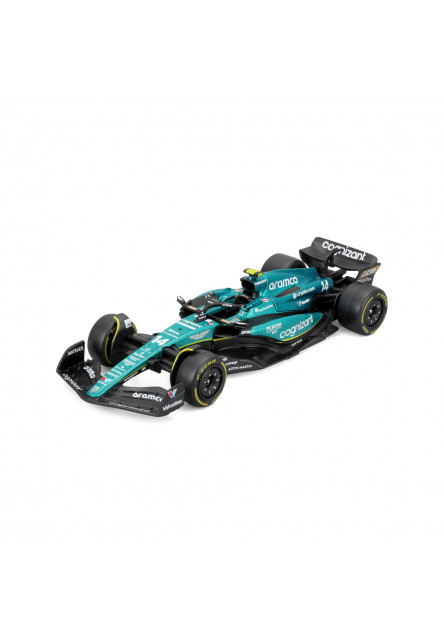Bburago - RACE Formula F1, Team Aston Martin AMR23 (2023), #14 Fernando Alonso, 1:43