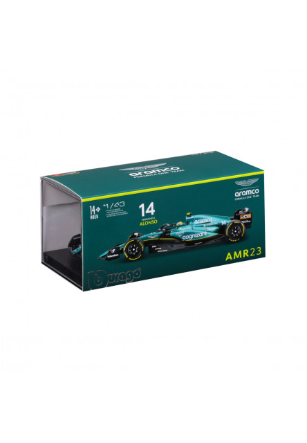 Bburago - RACE Formula F1, Aston Martin AMR23 (2023), 14 Fernando Alonso, 1:43