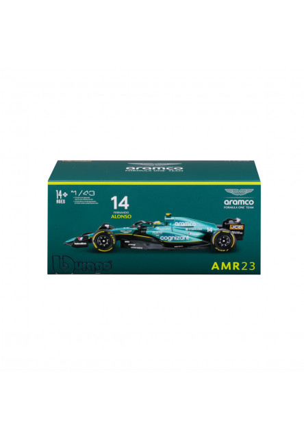 Bburago - RACE Formula F1, Aston Martin AMR23 (2023), 14 Fernando Alonso, 1:43