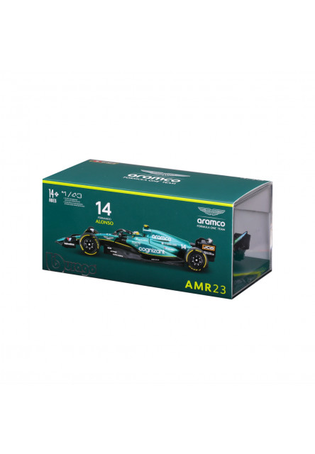 Bburago - RACE Formula F1, Aston Martin AMR23 (2023), 14 Fernando Alonso, 1:43