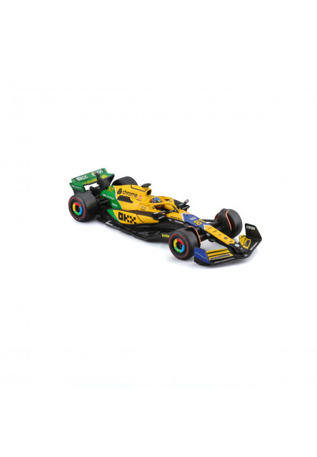 Bburago - RACE Formula F1, McLaren F1 Team MCL38 (2024), 81 O. Piastri - Senna Edition, 1:43