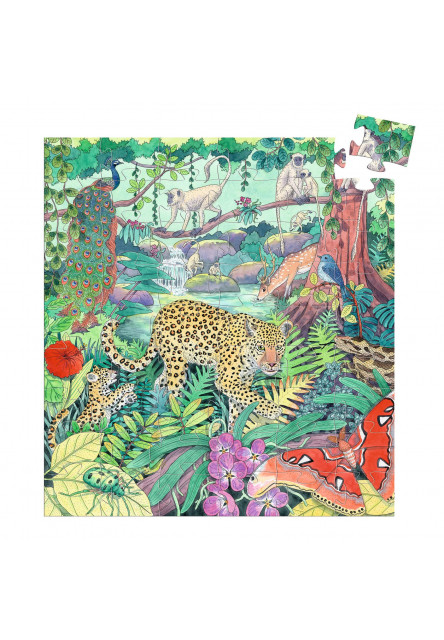 Puzzle Indická džungľa 54 dielikov