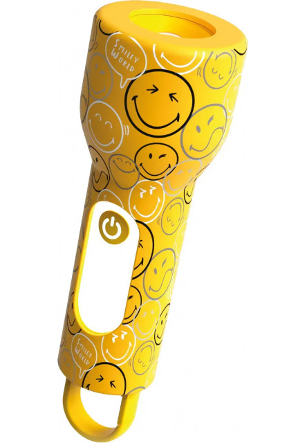 Detské svietidlo MOB Glowy Smiley Flashlight - žltá