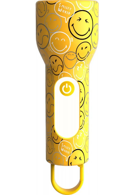 Detské svietidlo MOB Glowy Smiley Flashlight - žltá