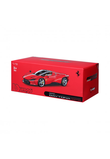 Bburago - SIGNATURE SERIES, FERRARI Daytona SP3, červená, 1:18