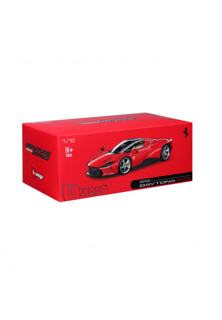 Bburago - SIGNATURE SERIES, FERRARI Daytona SP3, červená, 1:18