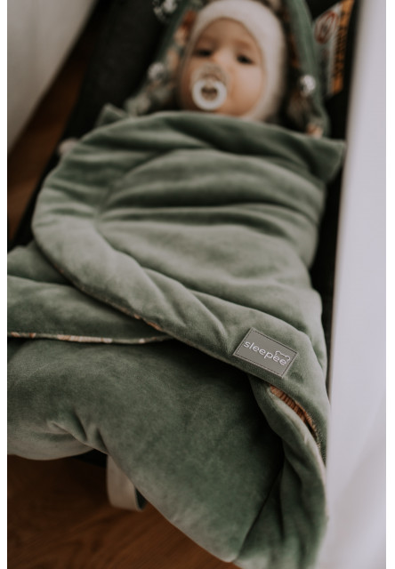 Fusak/zavinovačka/deka do autosedačky Sleepee Bohemian Grey