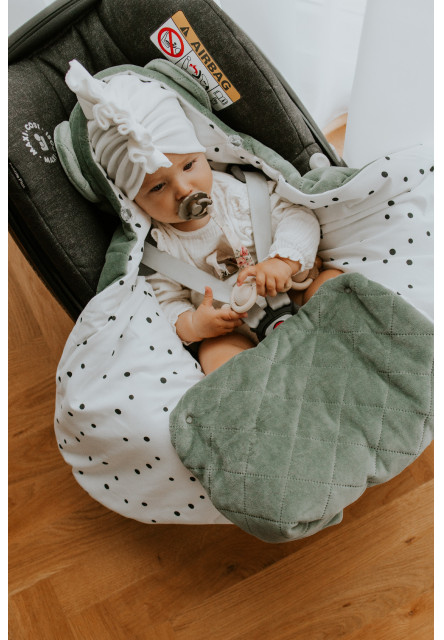 Fusak/zavinovačka/deka do autosedačky Sleepee Bohemian Grey