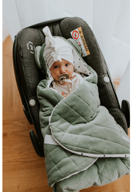 Fusak/zavinovačka/deka do autosedačky Sleepee Bohemian Grey