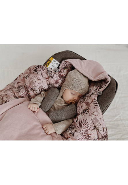 Fusak/zavinovačka/deka do autosedačky Sleepee Bohemian Grey