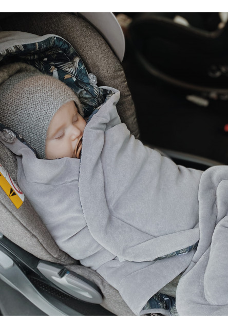 Fusak/zavinovačka/deka do autosedačky Sleepee Bohemian Grey