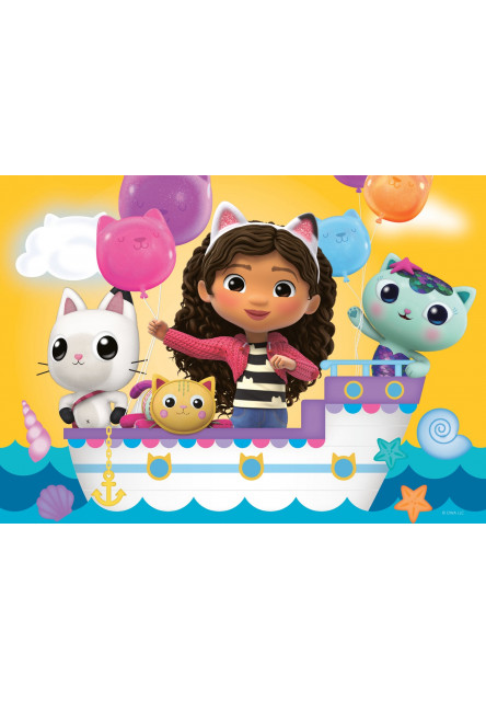 Trefl Puzzle miniMaxi 20 - Gabbyin farebný deň / Universal Gabby's Dollhouse