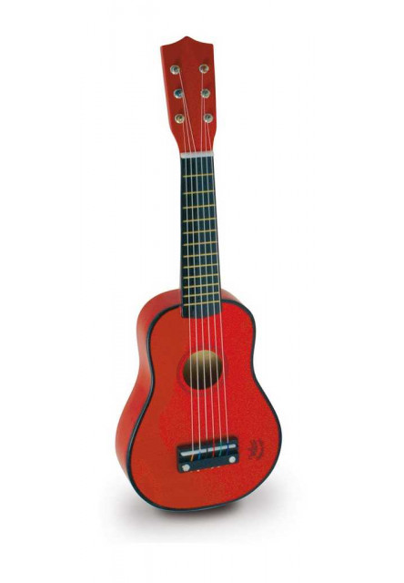 Gitara akustická červena