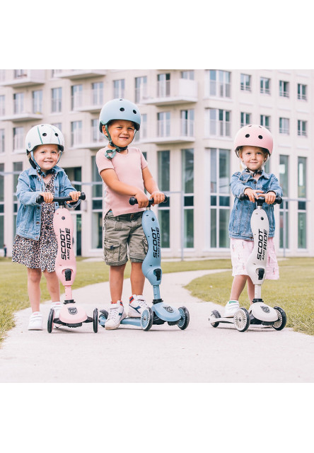 Detská prilba scoot and ride - xxs - rose - Vizuálne poškodenie
