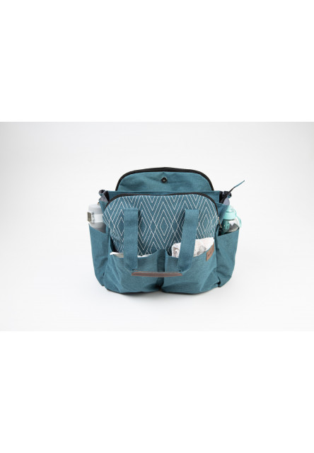 Cestovná taška na kočík 2v1 Cestovná taška Ocean Turquoise