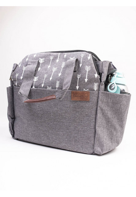 Kinder Hop Cestovná taška na kočík 2v1 Traveler Bag Space Gray