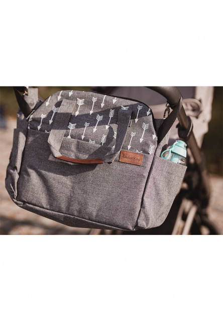 Cestovná taška na kočík 2v1 Traveler Bag Space Gray