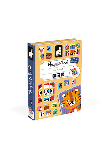 Magnetibook Zvieratá Puzzle