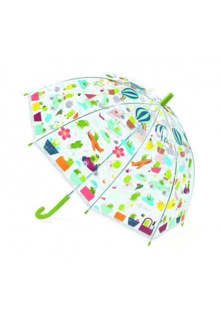 Žabky: dáždnik (70 cm priemer) DJECO
