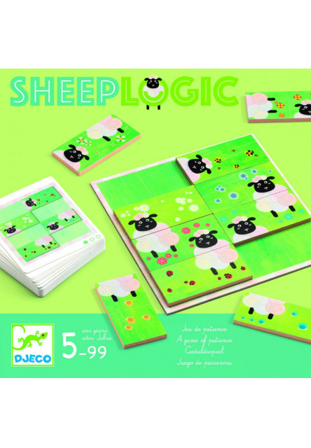 Logická spoločenská hra Sheep logic