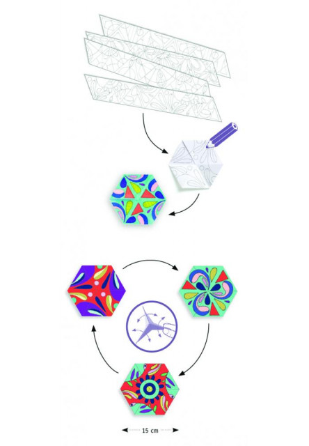 Vyfarbovanie s prekvapením – Ružicové mandaly