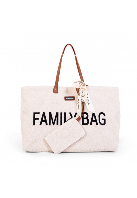 Cestovná taška Family Bag Teddy Off White