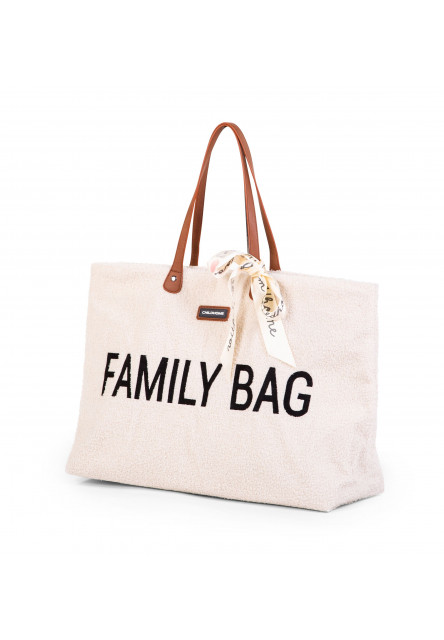 Cestovná taška Family Bag Teddy Off White