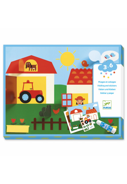 Koláž – Okienka a samolepky – Skrývačka