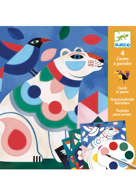 Maľovanie s vodovými farbami – Farebný bestiár