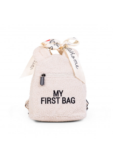 Detský batoh My First Bag Teddy Off White