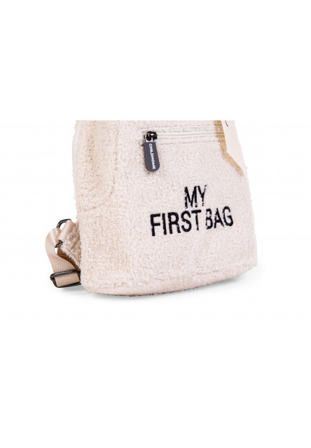 Detský batoh My First Bag Teddy Off White