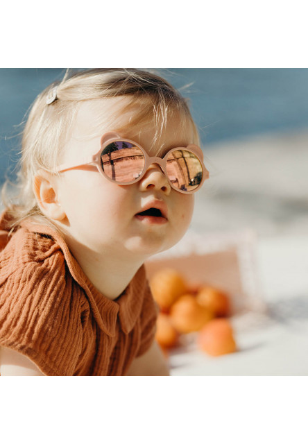 Slnečné okuliare OURSON 2-4 roky (peach)