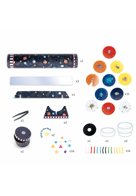DIY (Vyrob si sam/a): Kaleidoskop – Vesmír