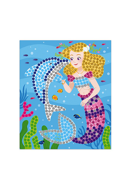 Atelier Mozaika Delfíny a Morské panny Maxi 7+