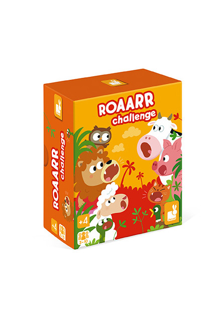 Spoločenská hra pre deti Roaarr Challenge Janod