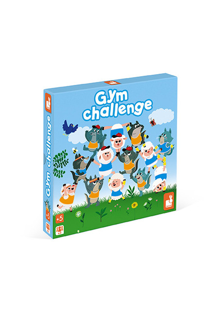 Spoločenská hra pre deti Gym Challenge Janod