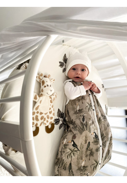 Spací vak Sleepee Newborn Jungle Khaki 