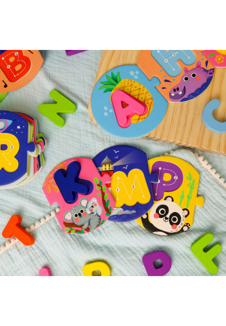 Puzzle Abeceda SK/CZ - Poškodený obal
