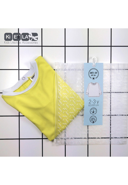 Plavky s UV ochranou top 2-3 roky (žltá)