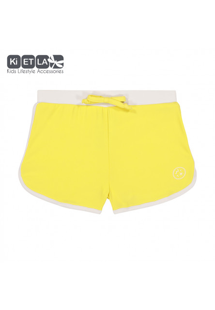 Plavky s UV ochranou šortky 12 mesiacov (žltá) KiETLA