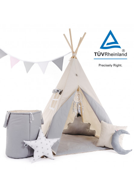 Teepee stan set béžový variant: premium Elis design