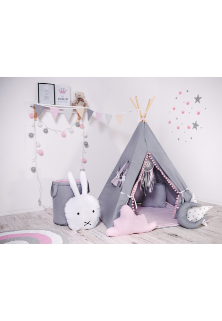 Teepee stan set Dievčenský variant: luxury