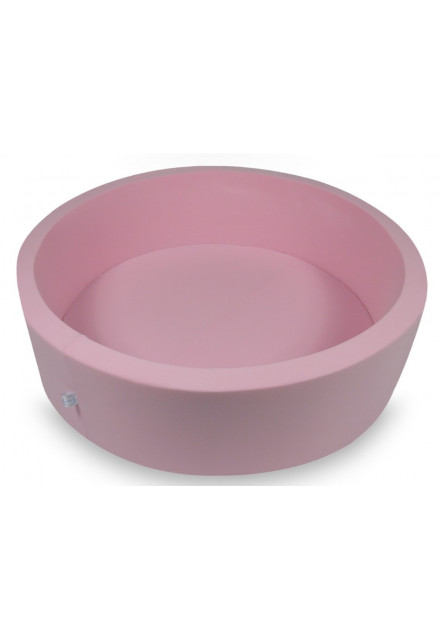 Detský suchý bazénik okrúhly 110x30 bez loptičiek - ružový