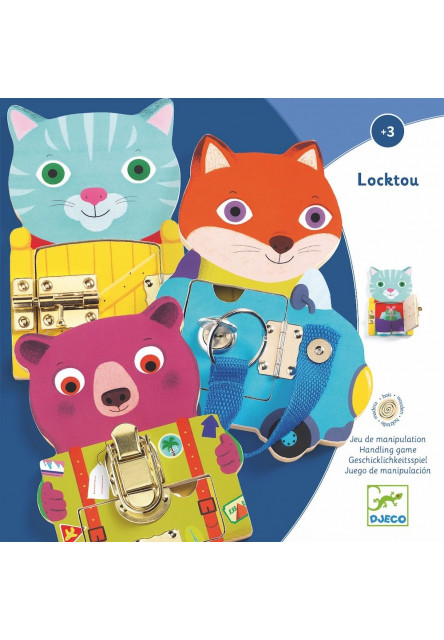 Locktou - Manipulačná edukatívna hračka