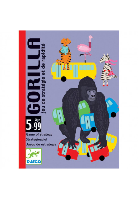 Gorilla: kartová strategická hra DJECO
